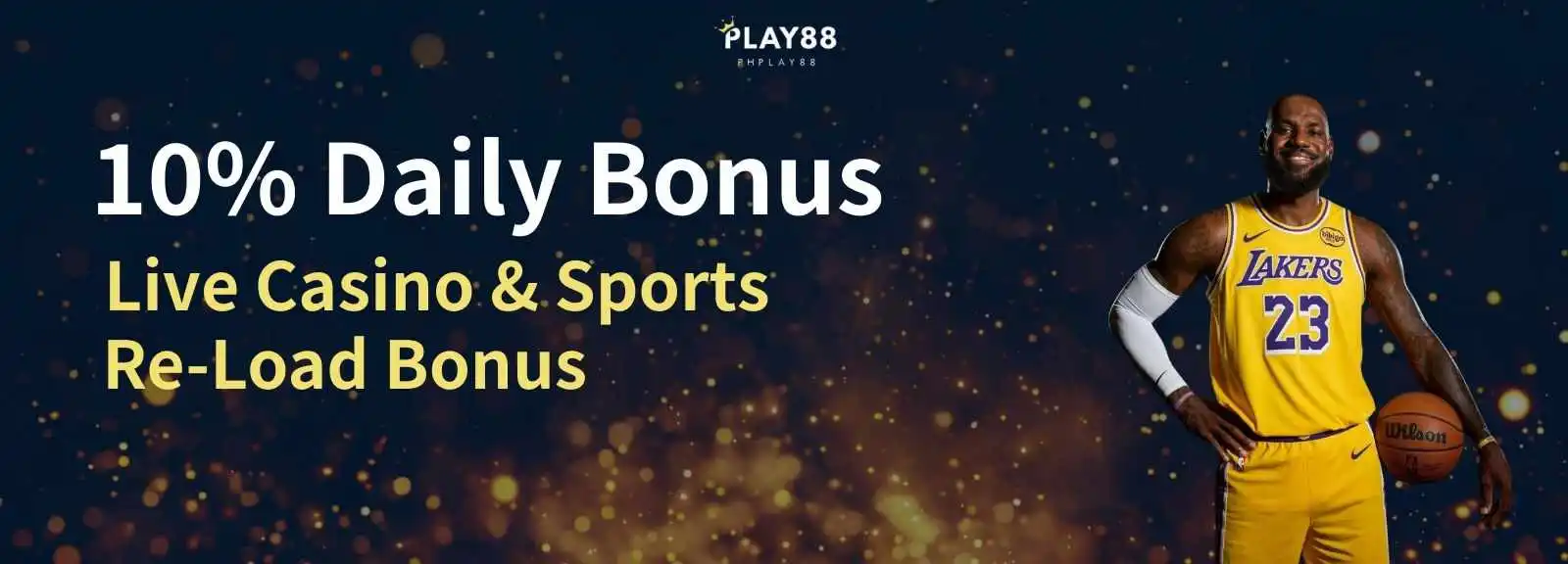 Live Casino &amp; Sports Re-Load Bonus 10%